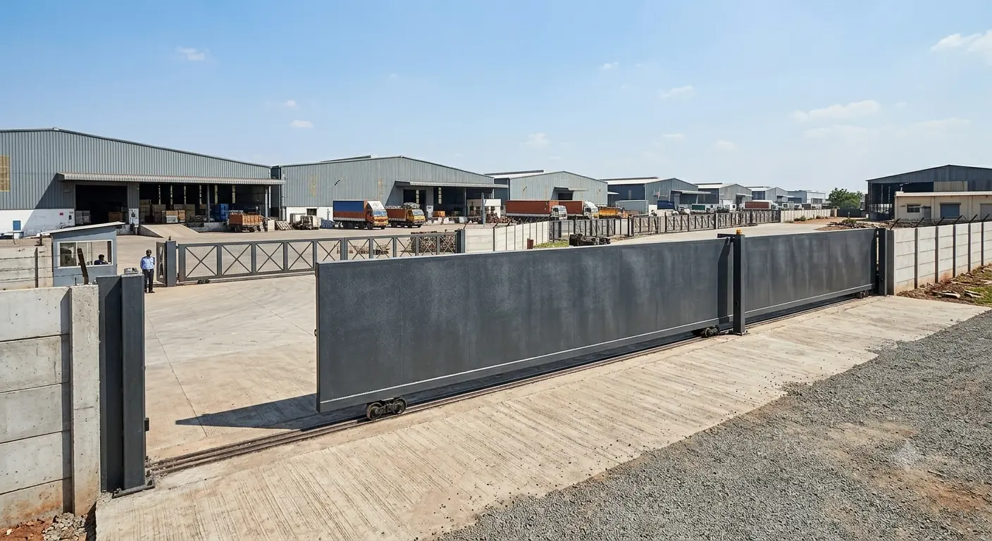 Automatic Sliding Gate in Hyderabad, Biometric Dealers In Hyderabad | Automatic electric Gates In Hyderabad | Access Control Services In Hyderabad